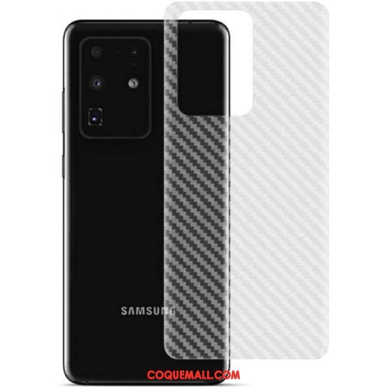 Film Arrière pour Samsung Galaxy S20 Ultra Style Carbone IMAK