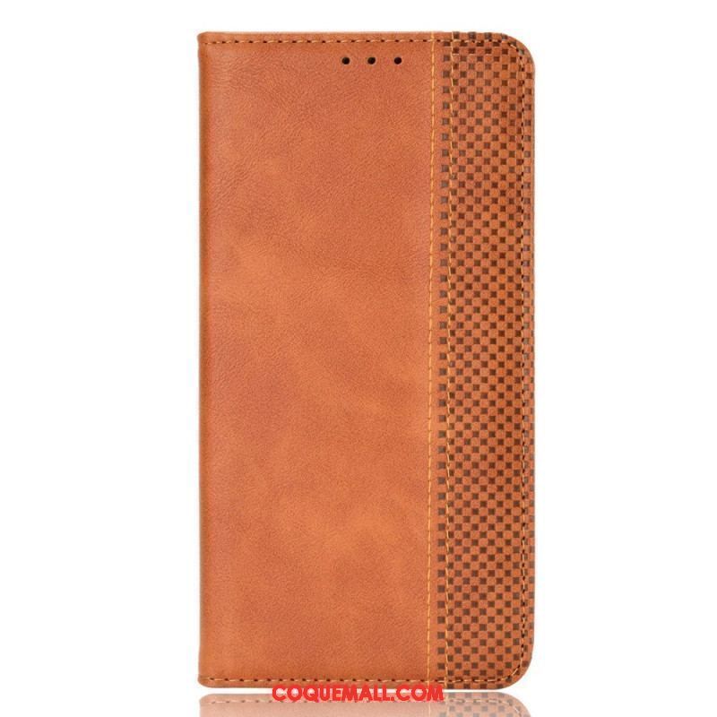 Flip Cover Huawei P60 Pro Style Cuir Stylisé