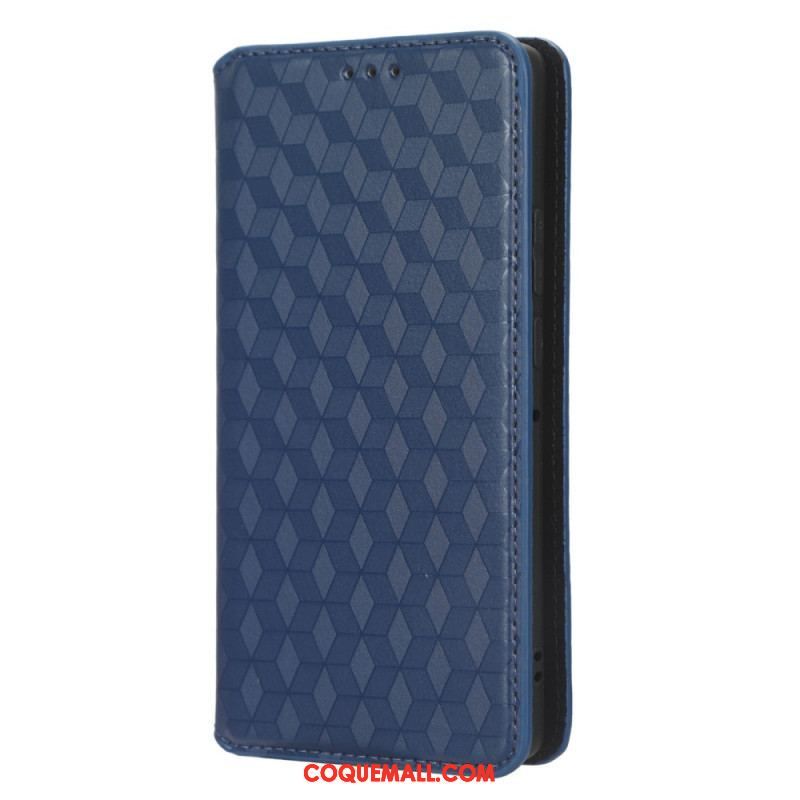 Flip Cover Motorola Edge 40 Pro Motif 3D