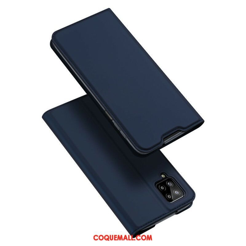 Flip Cover Samsung Galaxy A12 / M12 Skin Pro DUX DUCIS