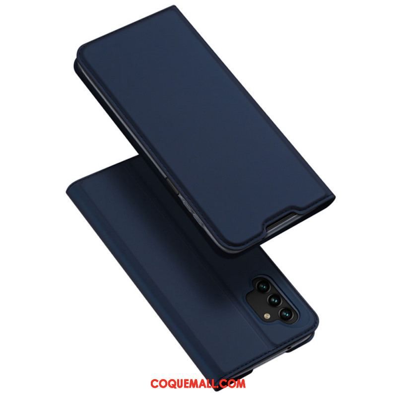 Flip Cover Samsung Galaxy A13 Skin Pro Series Dux Ducis