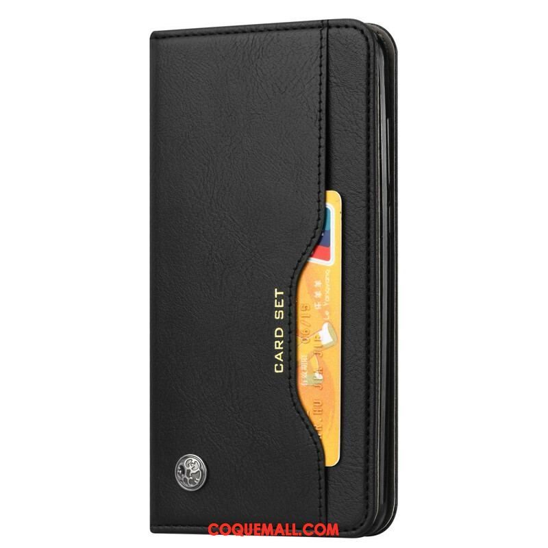 Flip Cover Samsung Galaxy M51 Simili Cuir Porte-Cartes