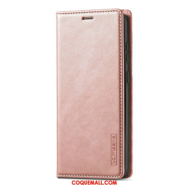 Flip Cover Samsung Galaxy S20 FE LC.IMEEKE Effet Cuir