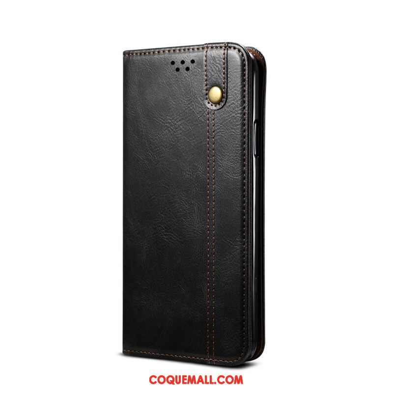 Flip Cover Samsung Galaxy S20 Plus / S20 Plus 5G Simili Cuir Ciré