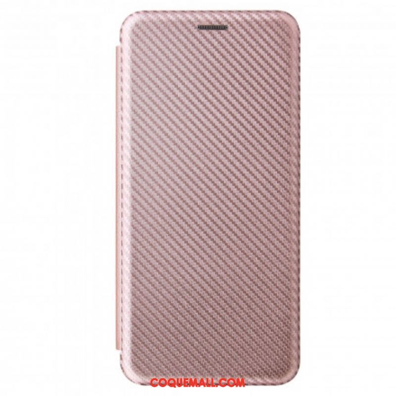 Flip Cover Samsung Galaxy S21 Ultra 5G Fibre Carbone