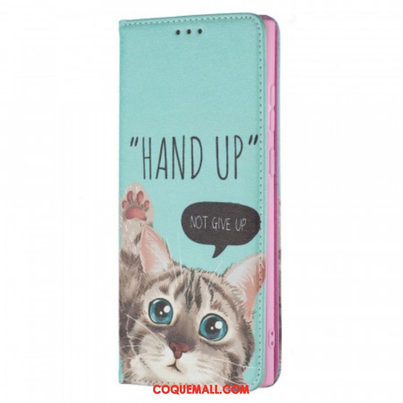 Flip Cover Samsung Galaxy S22 Ultra 5G Hand Up