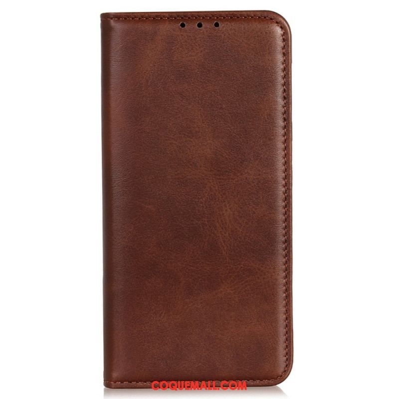 Flip Cover Samsung Galaxy S23 Plus 5G Cuir Fendu