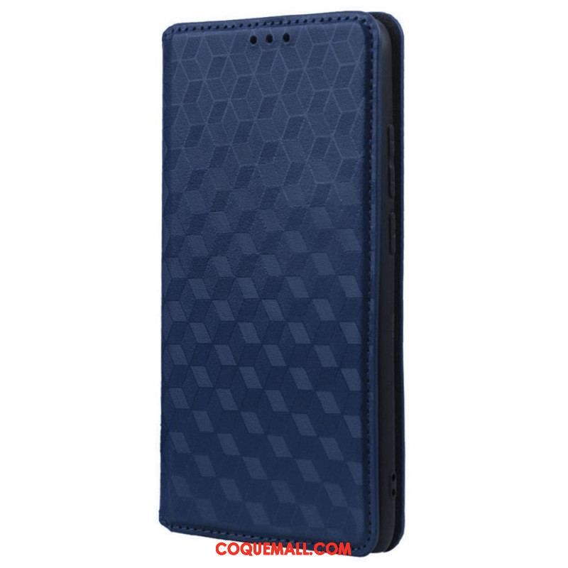 Flip Cover Samsung Galaxy S23 Ultra 5G Motif 3D