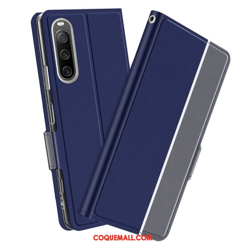 Flip Cover Sony Xperia 10 IV Bicolore BaiYu