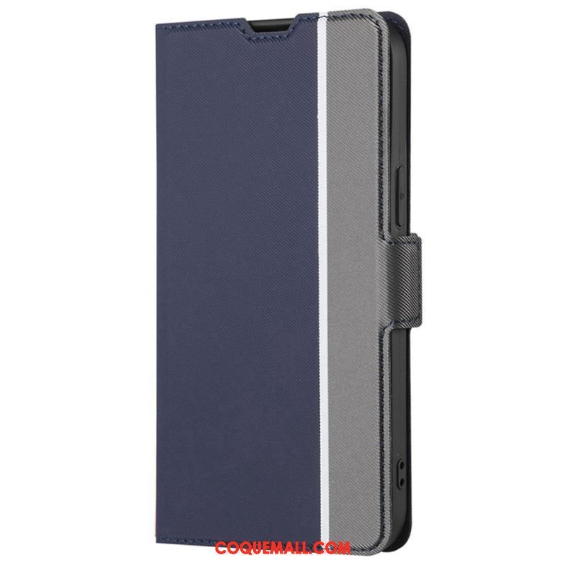 Flip Cover Sony Xperia 5 IV Ultra Fine Bicolore