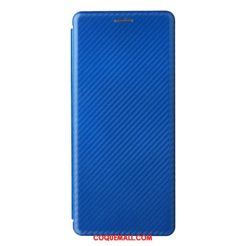 Flip Cover Sony Xperia Pro-I Fibre Carbone