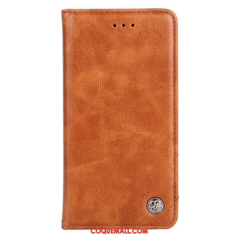 Flip Cover Xiaomi 12 Pro Style Cuir Rivet