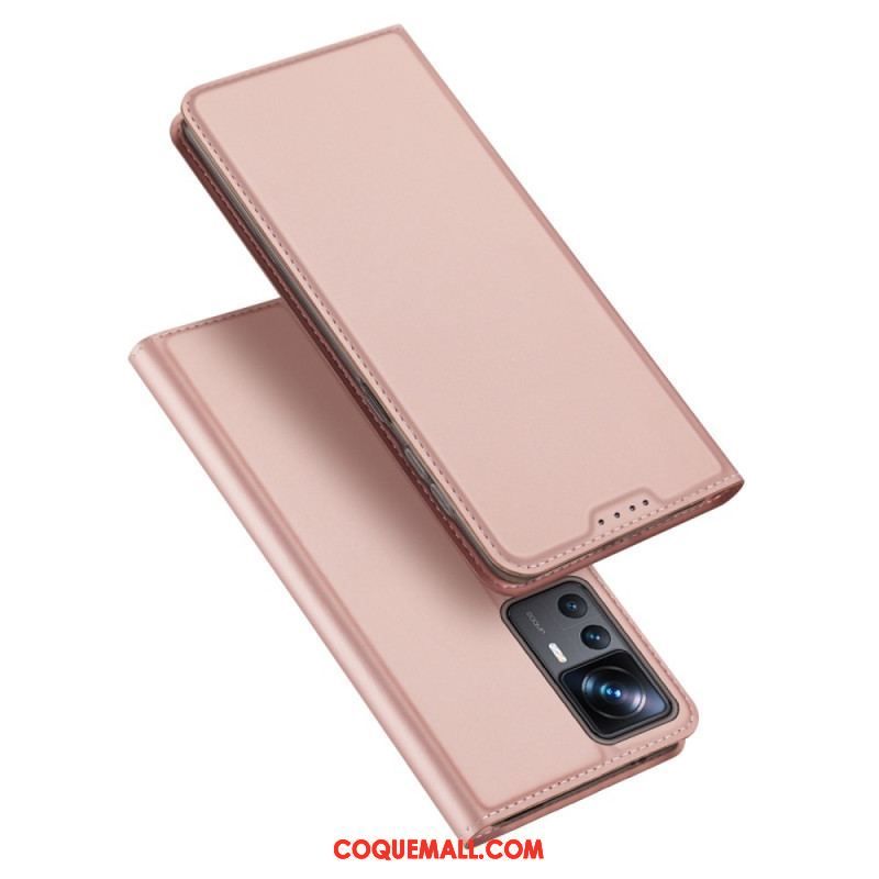 Flip Cover Xiaomi 12T / 12T Pro Skin-Pro Series Dux Ducis