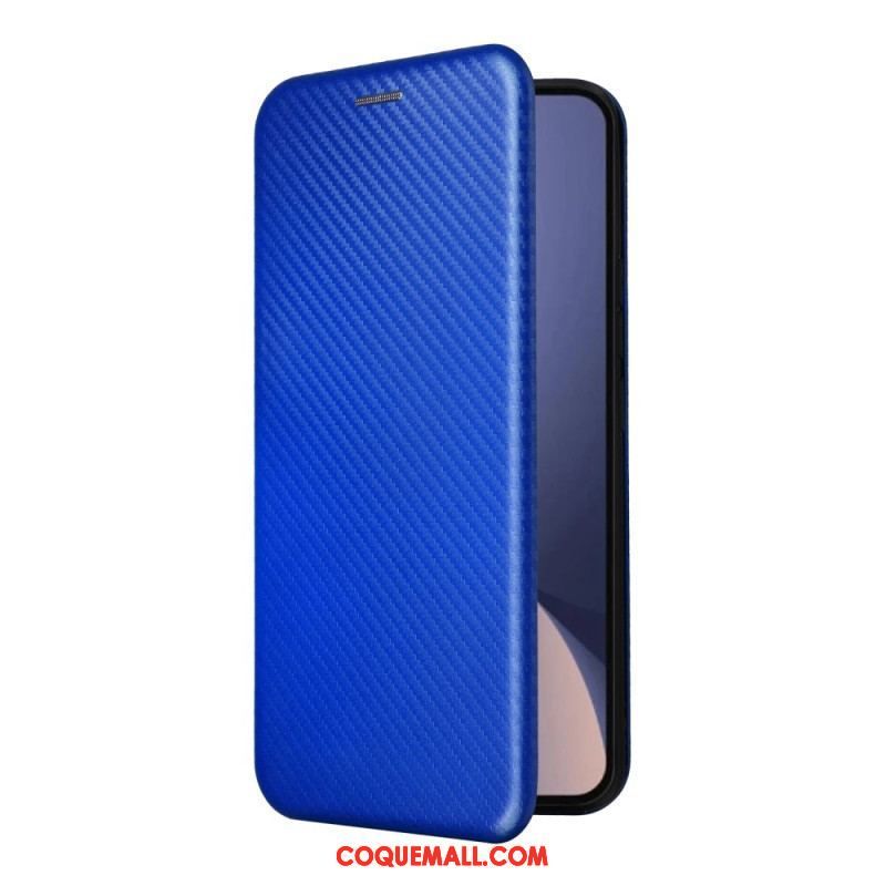 Flip Cover Xiaomi 13 Pro Fibre Carbone