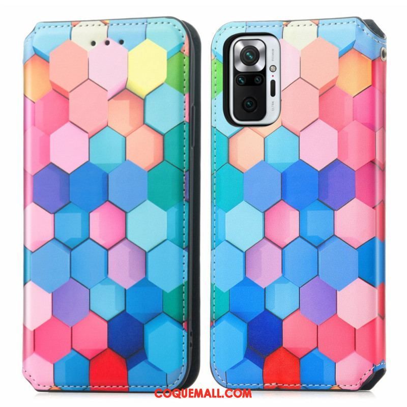 Flip Cover Xiaomi Redmi Note 10 Pro Design RFID Caseneo