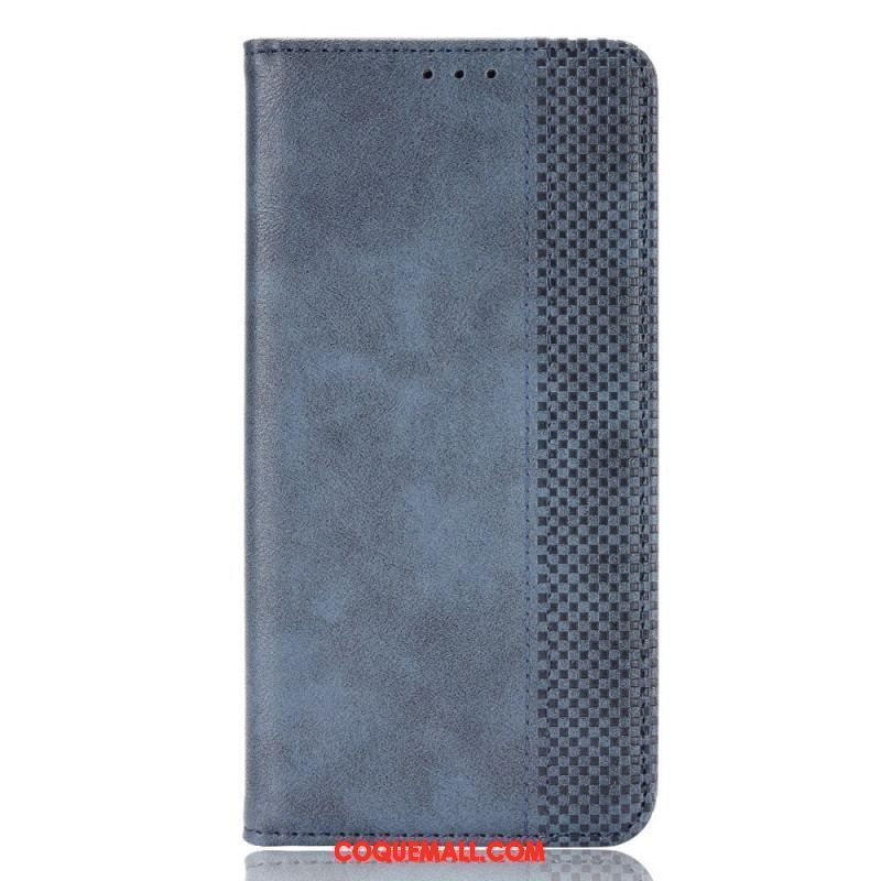 Flip Cover Xiaomi Redmi Note 11 Pro / Note 11 Pro 5G Effet Cuir Vintage Stylisé