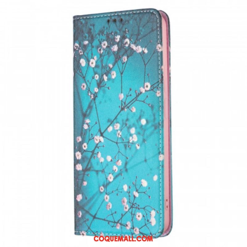 Flip Cover Xiaomi Redmi Note 11 Pro Plus 5G Branches Fleuries