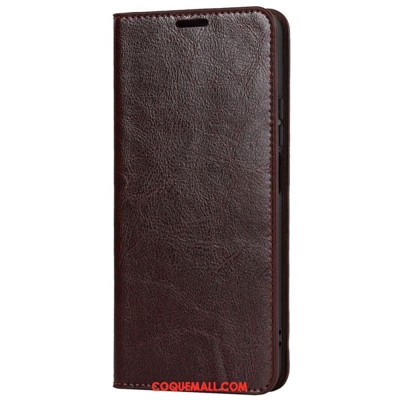 Flip Cover Xiaomi Redmi Note 11 Pro Plus 5G Cuir Véritable