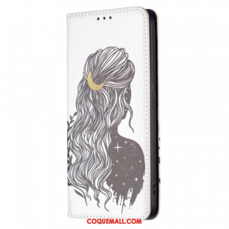 Flip Cover Xiaomi Redmi Note 11 Pro Plus 5G Jolie Chevelure