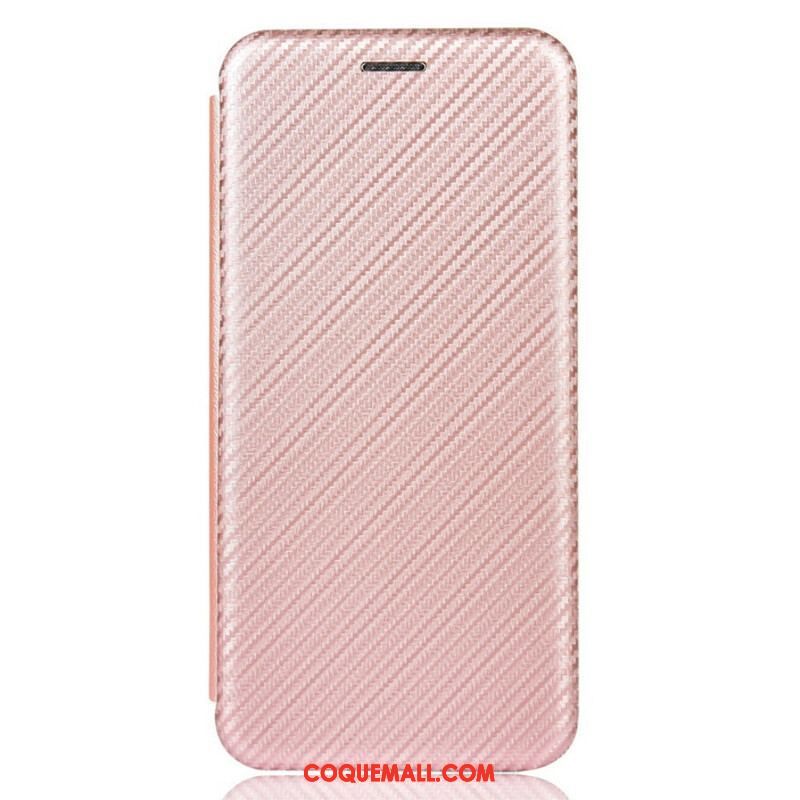 Flip Cover iPhone 13 Pro Max Fibre Carbone