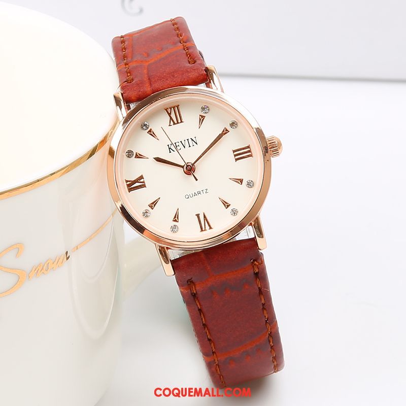 Gant Femme Tendance Simple Étanche, Gant Homme Montre À Bracelet