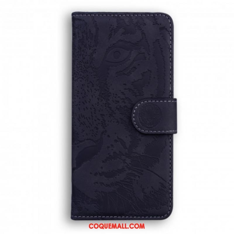 Housse Huawei P50 Empreinte Face de Tigre