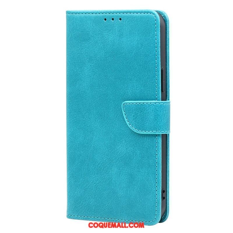 Housse Huawei P60 Pro Texture Veau