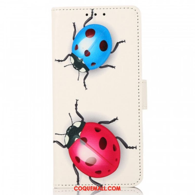 Housse Moto G41 / G31 Coccinelles