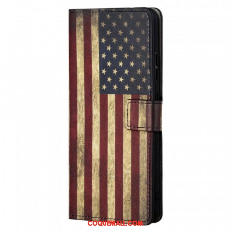 Housse Moto G41 / G31 Drapeau USA