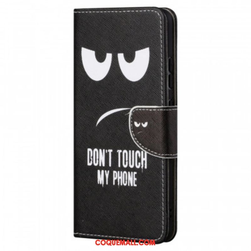 Housse Moto G71 5G Don't Touch My Phone