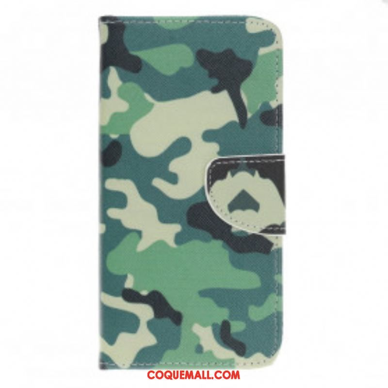 Housse Motorola Edge 20 Lite Camouflage Militaire