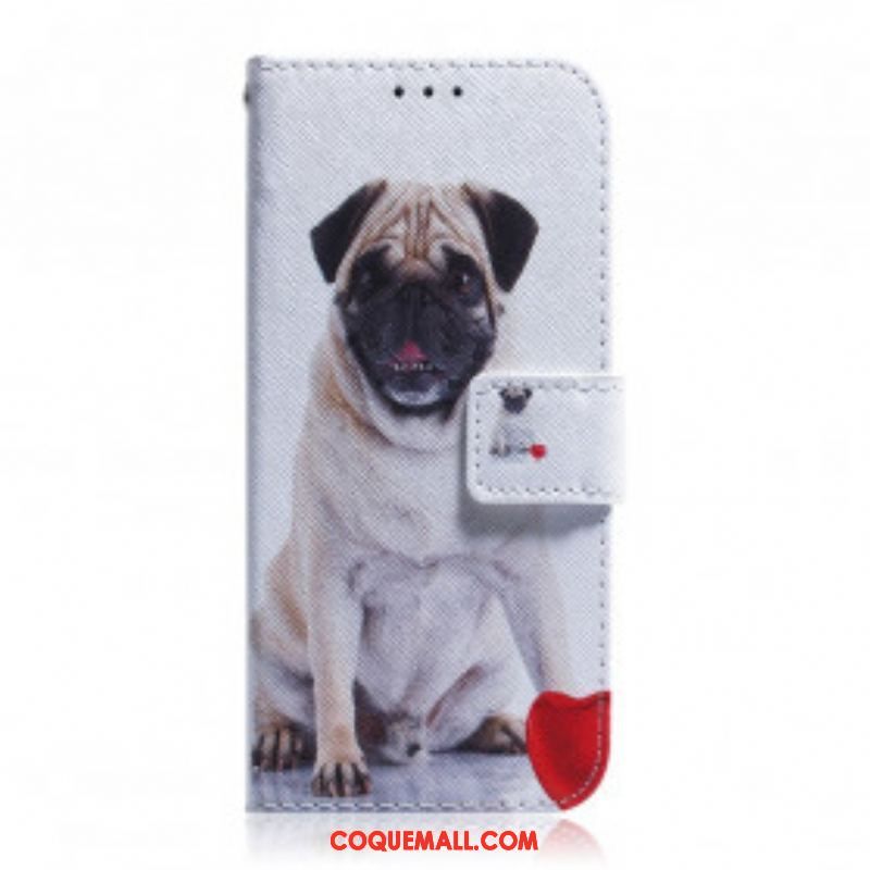 Housse Motorola Edge 20 Pug Dog