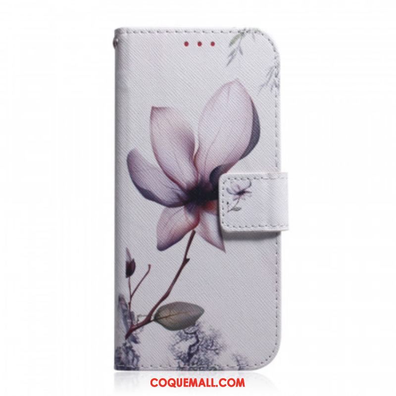 Housse OnePlus 10 Pro 5G Fleur Vieux Rose