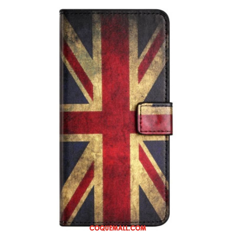 Housse OnePlus 10T 5G Drapeau Anglais Vintage