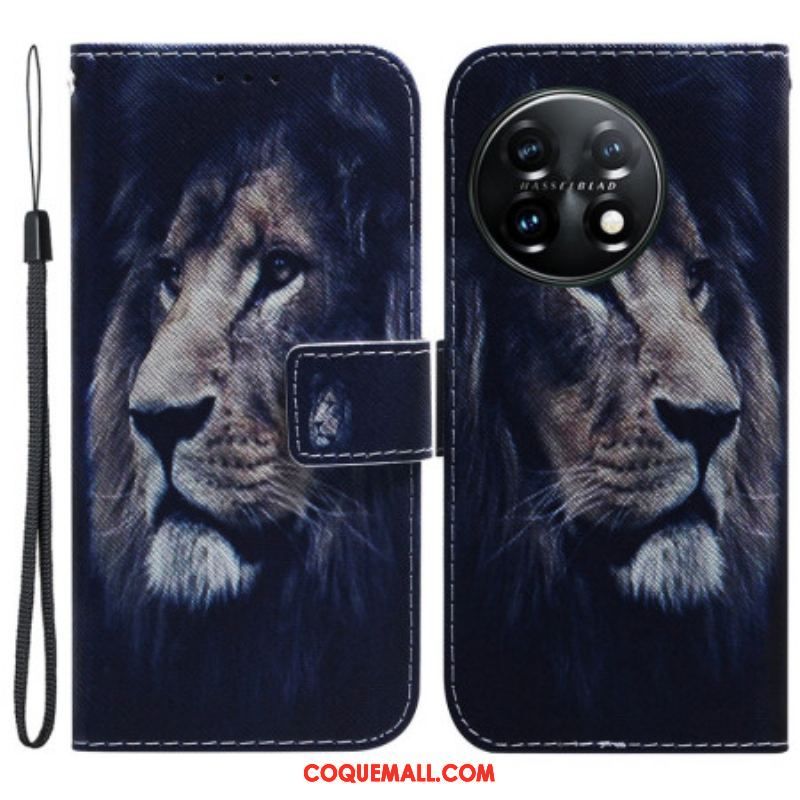 Housse OnePlus 11 5G Dreaming Lion