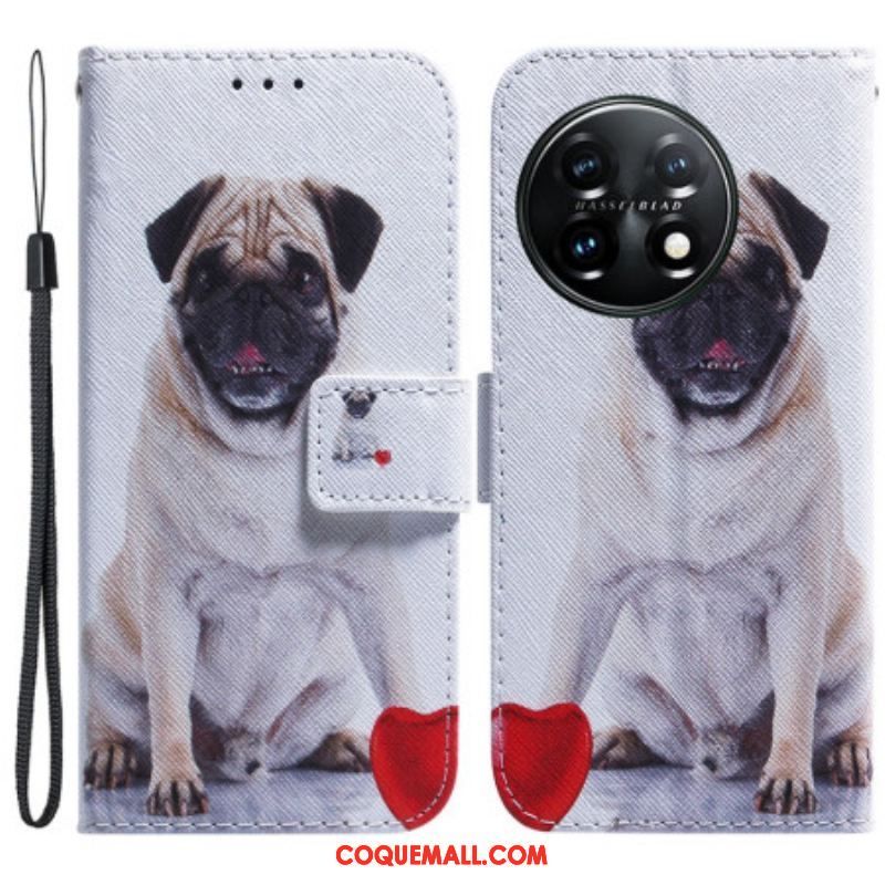 Housse OnePlus 11 5G Pug Dog