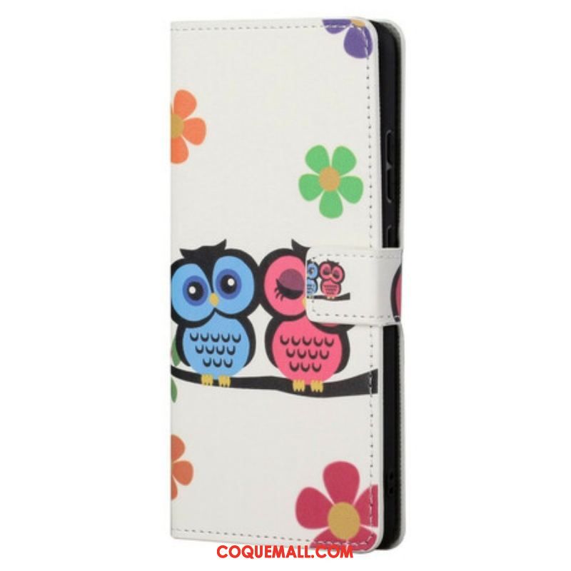 Housse OnePlus Nord 2 5G Couple de Hiboux
