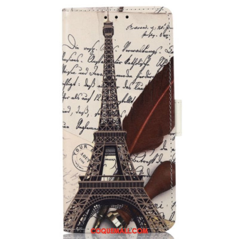 Housse OnePlus Nord CE 3Lite 5G Tour Eiffel du Poète