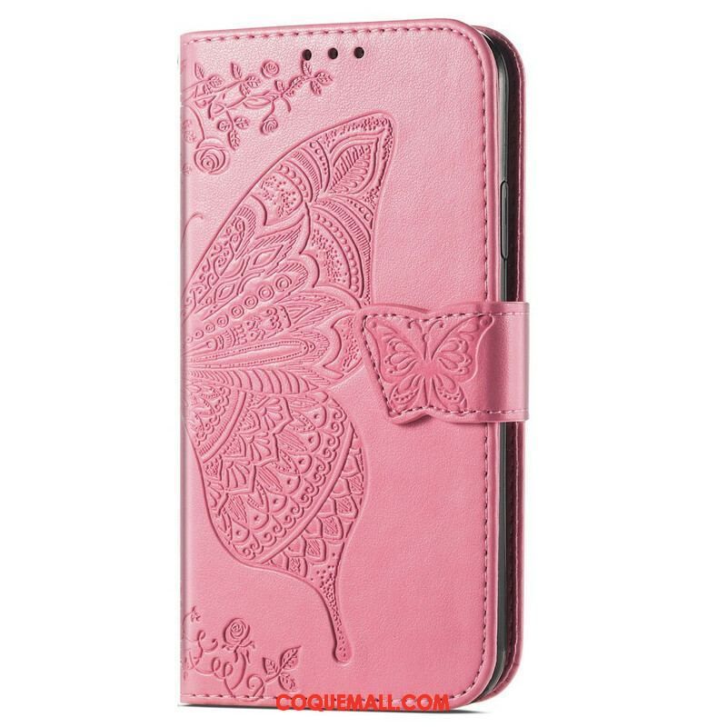 Housse Oppo A16 / A16s Demi Papillons