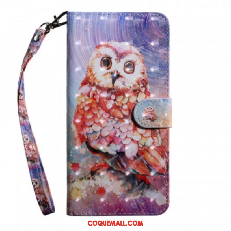 Housse Oppo A16 / A16s Hibou le Peintre