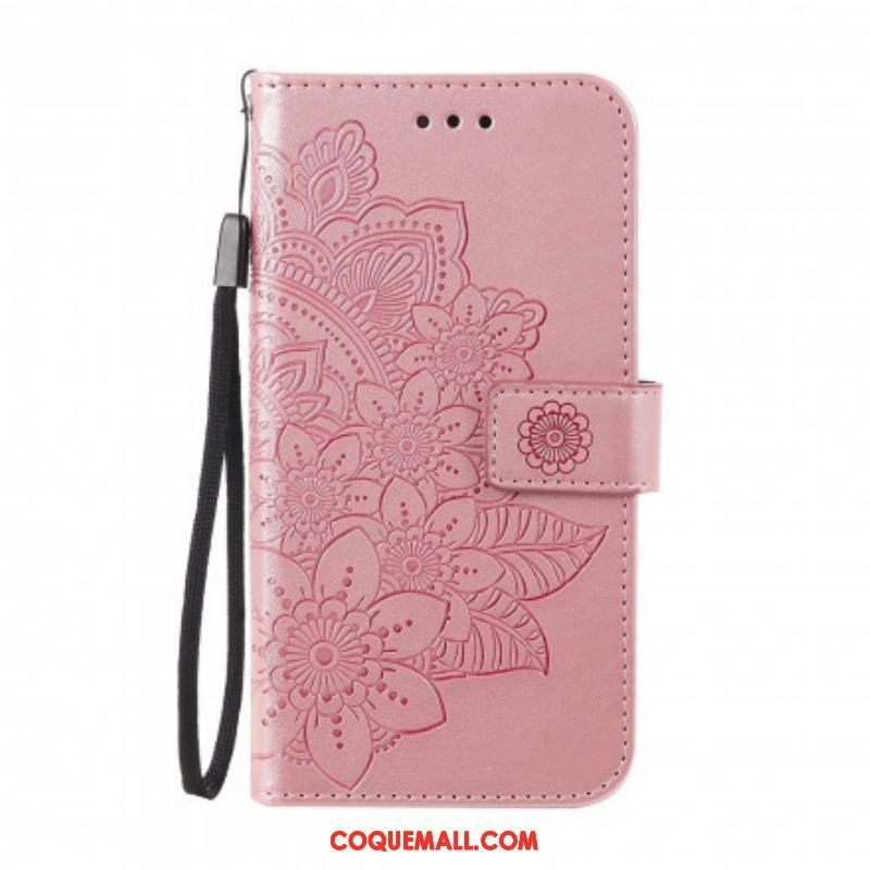 Housse Oppo A94 5G Mandala en Fleurs