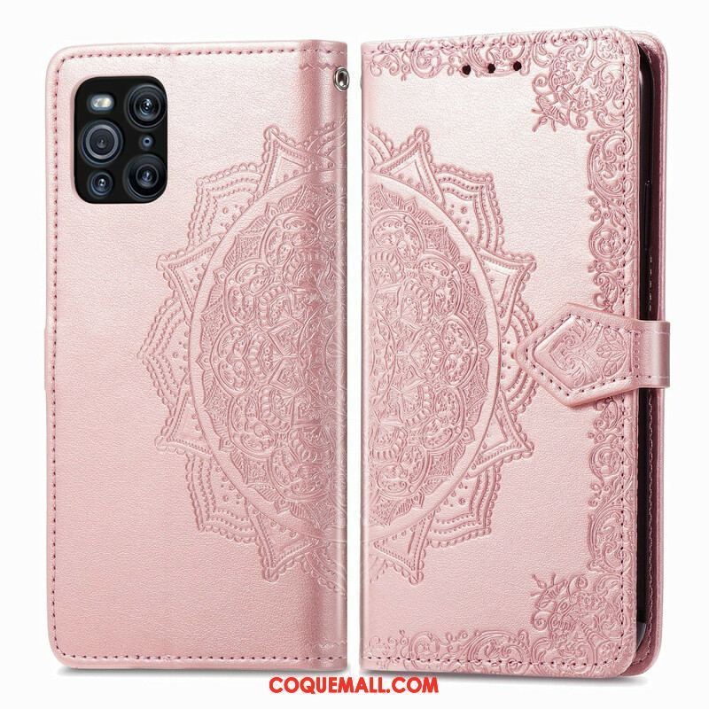 Housse Oppo Find X3 / X3 Pro Mandala Moyen Age