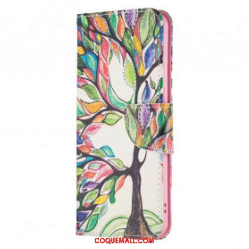 Housse Oppo Reno 6 5G Arbre Coloré