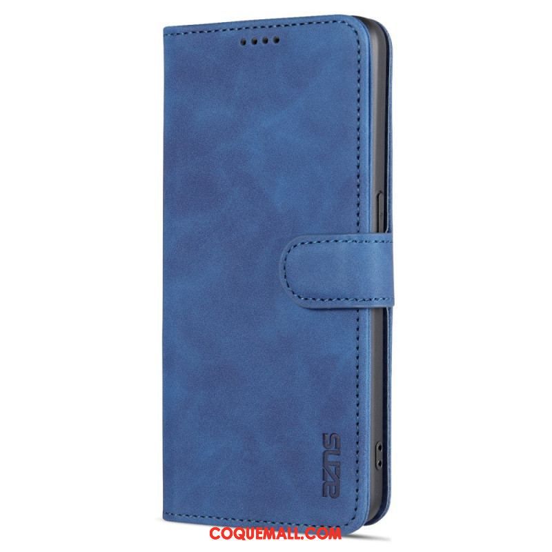 Housse Oppo Reno 8 Lite Style Cuir AZNS