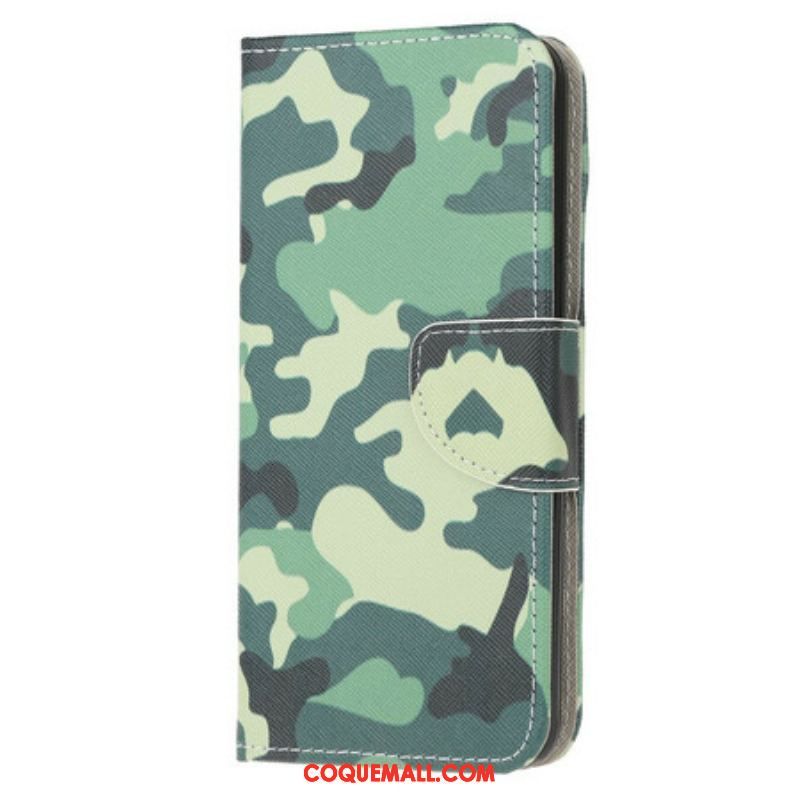 Housse Samsung Galaxy A12 / M12 Camouflage Militaire