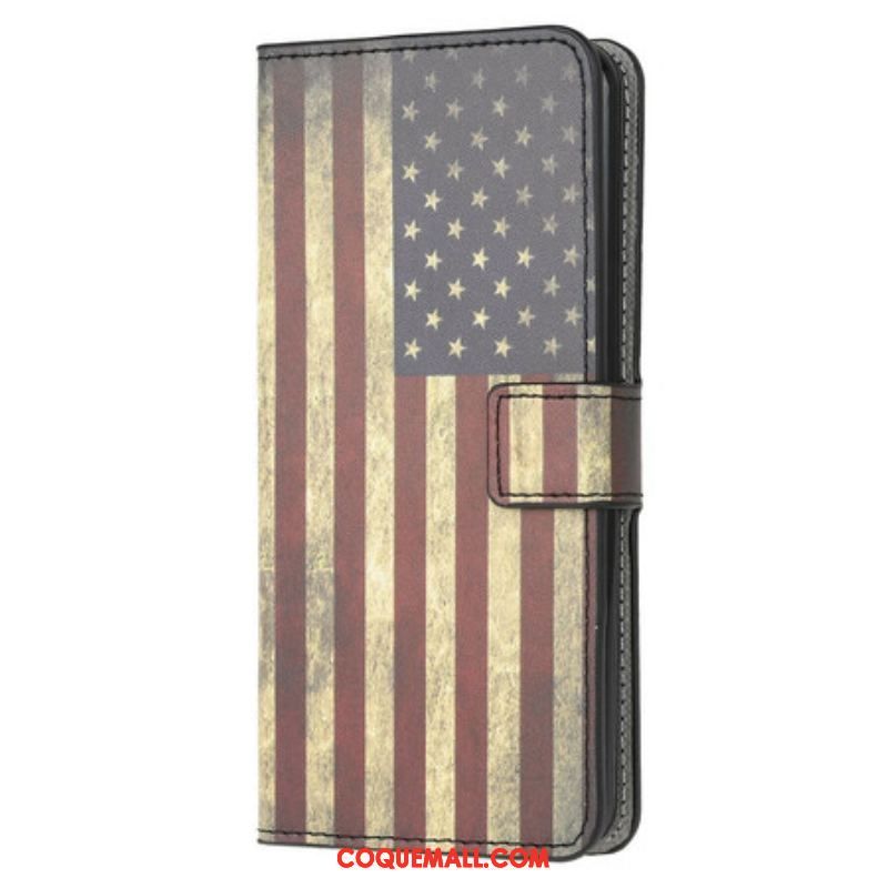 Housse Samsung Galaxy A12 / M12 Drapeau Américain