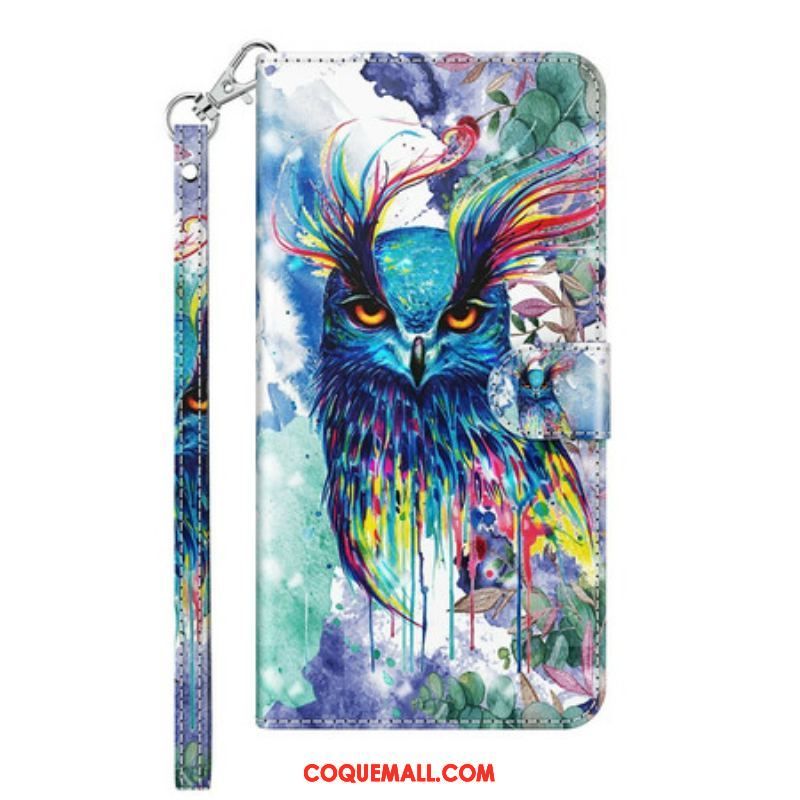 Housse Samsung Galaxy A12 / M12 Oiseau Aquarelle