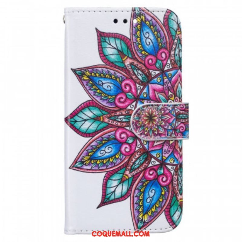 Housse Samsung Galaxy A13 5G / A04s Mandala Dessiné