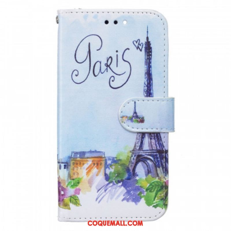 Housse Samsung Galaxy A13 5G / A04s Peinture Paris