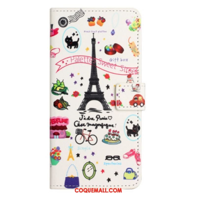 Housse Samsung Galaxy A14 5G / A14 I Love Paris